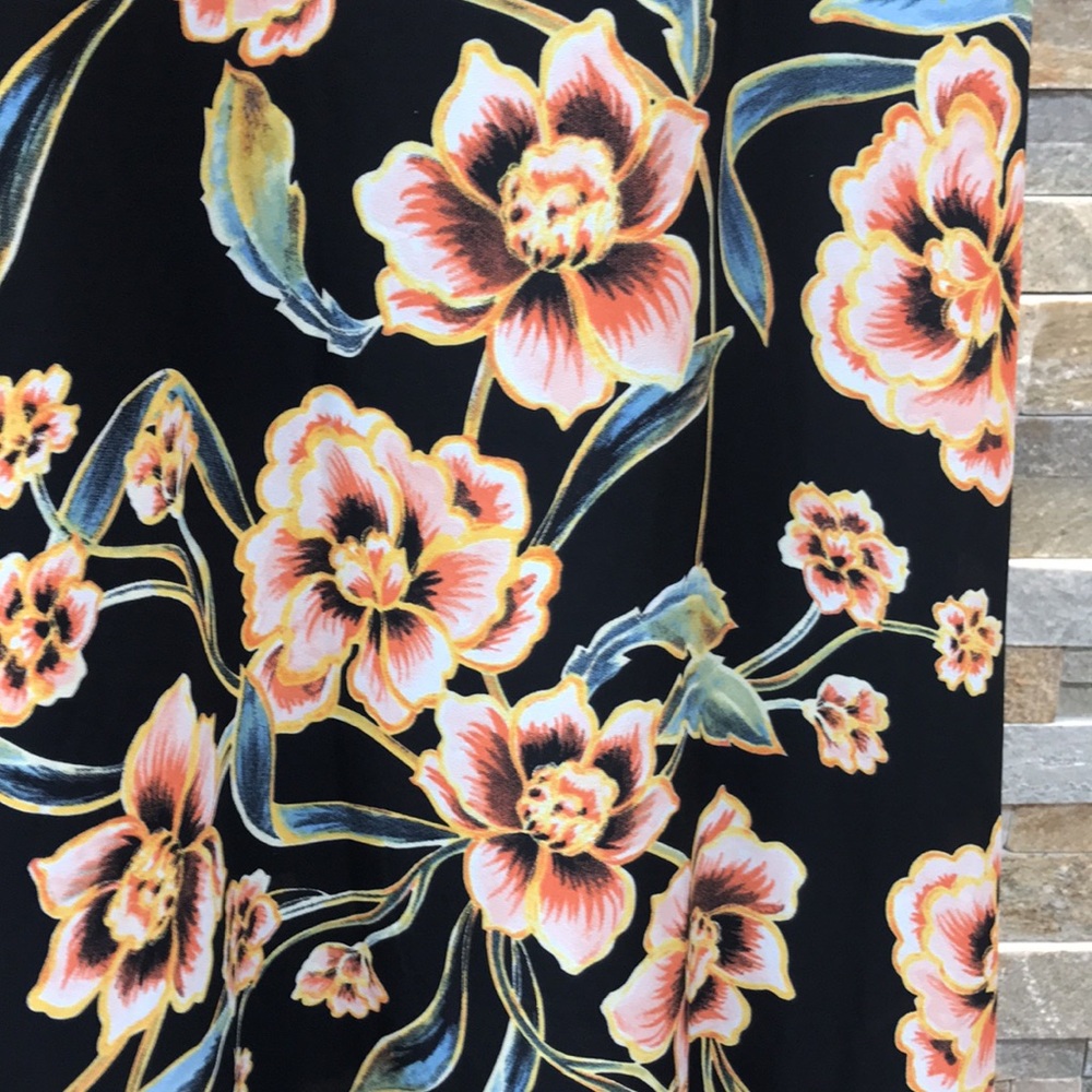 Inc Tie-Side Printed-Skirt Dress - Picture 5 of 8